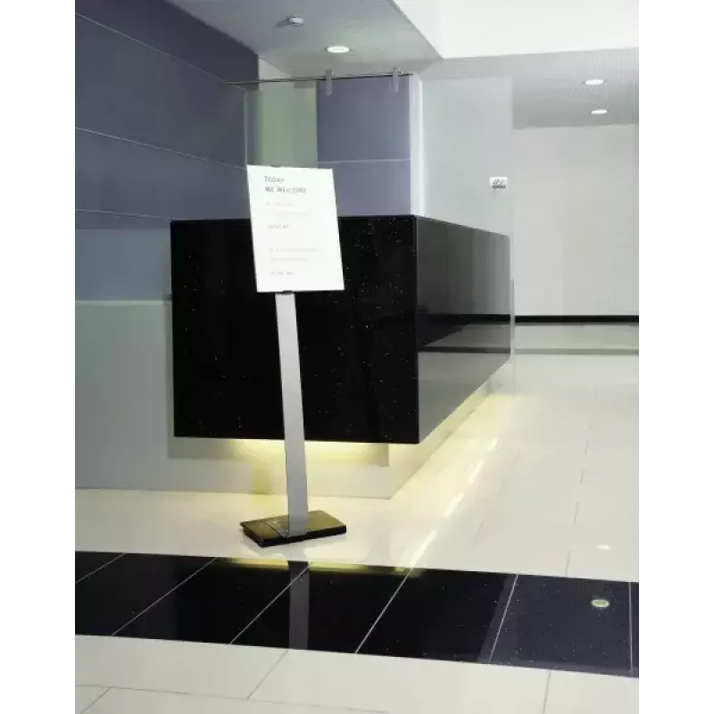 Βάση πληροφοριών Durable 481323 A3 ακρυλικό ασημί