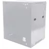 Intellinet 19 inch Network Cabinet - Wall Mount (Standard), 9U, 600mm Deep, Grey, Flatpack, Max 60kg, Suitable also for use on desk or floor, Usable Depth 410mm, Metal & Glass Door, Back Panel, Removeable Sides, Parts for wall install (eg screws/rawl plugs) not incl