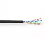 Καλώδιο patch ACT CAT6A U/UTP PVC 305m μαύρο