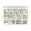 Delock 66811 Σετ ομοαξονικών βυσμάτων crimp, 70 τεμ., 75 Ohm, BNC/TNC/F