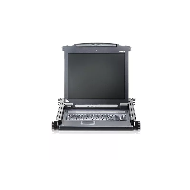 ATEN CL1000N KVM-Switch Τοποθέτηση σε rack Μαύρο