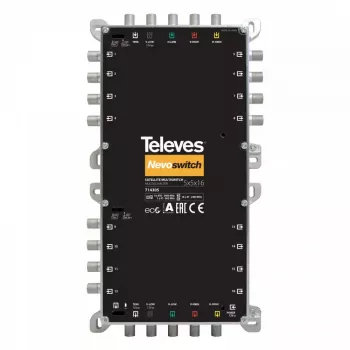 Δορυφορικός πολυδιακόπτης Televes MS512NCQ 5 είσοδοι 12 έξοδοι