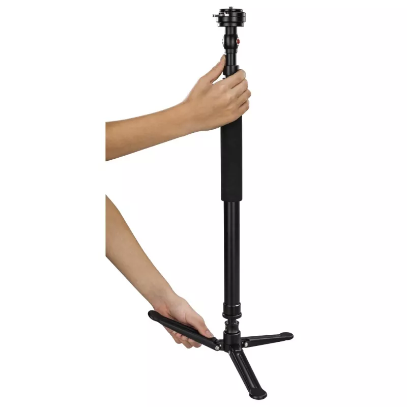 Hama Smooth Tripod 1/4 ίντσες Αλουμίνιο Μαύρο Ροζ