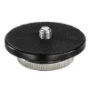 Hama Smooth Tripod 1/4 ίντσες Αλουμίνιο Μαύρο Ροζ