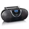 Προσωπικό CD player Lenco SCD-600 μαύρο ασημί DAB+ FM PLL