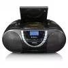 Προσωπικό CD player Lenco SCD-600 μαύρο ασημί DAB+ FM PLL