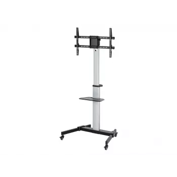 Equip 37-86 ίντσες περιστρεφόμενο καρότσι TV 50 kg χωρητικότητα ρυθμιζόμενο καθ' ύψος