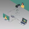 ACT κάρτα βίντεο USB-C, HDMI 4K@60Hz διέλευση, εγγραφή 4K@30Hz