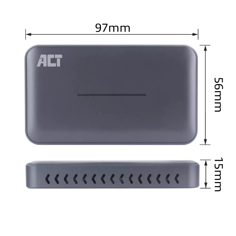 ACT κάρτα βίντεο USB-C, HDMI 4K@60Hz διέλευση, εγγραφή 4K@30Hz