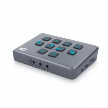 ACT διακόπτης βίντεο USB-C με διπλή είσοδο HDMI 60Hz γκρι