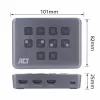 ACT διακόπτης βίντεο USB-C με διπλή είσοδο HDMI 60Hz γκρι