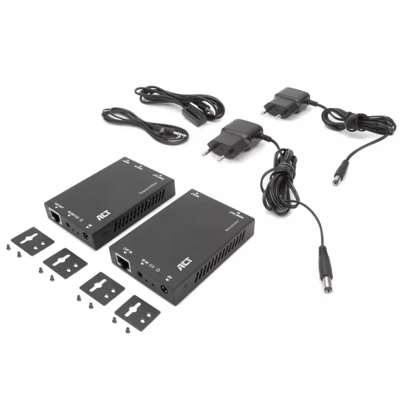 Σετ επέκτασης HDMI over CAT ACT AC7852 — επέκταση σήματος HDMI έως 150 m μέσω CAT5e