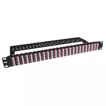 Patch panel οπτικών ινών υψηλής πυκνότητας ACT FA2100 96 θύρες 192 ίνες LC Multimode OM4