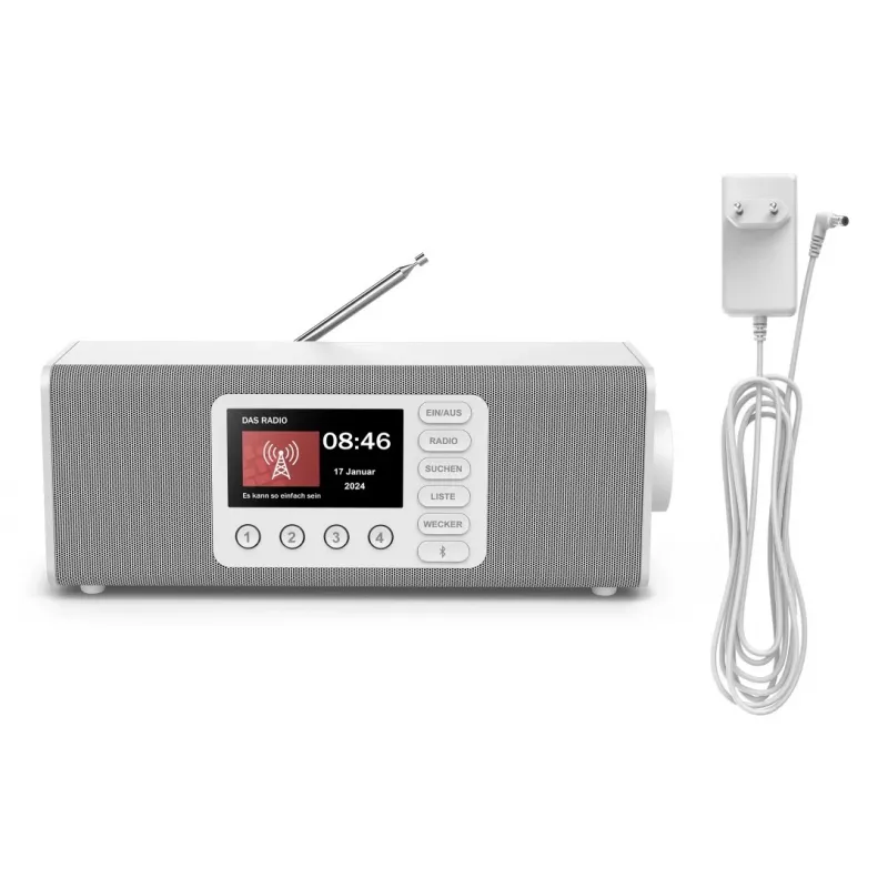 Προσωπικό ραδιόφωνο Hama DR2002 DAB DAB+ FM 10W οθόνη TFT