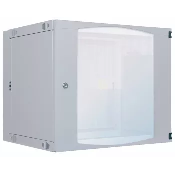 Intellinet Ερμάριο δικτύου 19 inch – Επιτοίχια τοποθέτηση (δύο τμημάτων αρθρωτό περιστρεφόμενο πλαίσιο), 15HE, βάθος 450 mm, γκρι, αποσυναρμολογημένη συσκευασία, μέγ. 30 kg, περιστρέφεται για πρόσβαση στο πίσω μέρος του ερμαρίου σε επιτοίχια τοποθέτηση, rack, ωφέλιμο βάθος 235 mm, εξαρτήματα επιτοίχιας τοποθέτησης δεν περιλαμβάνονται