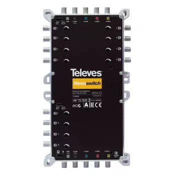 Δορυφορικός πολυδιακόπτης Televes MS512C