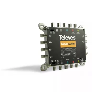 Δορυφορικός πολυδιακόπτης Televes MS56NCQ 5 είσοδοι 6 έξοδοι