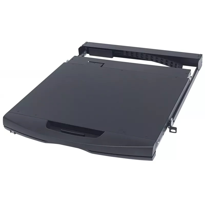 Intellinet 508025 κονσόλα rack 43,2 cm (17 ίντσες) 1280 x 1024 pixel μαύρο 1U