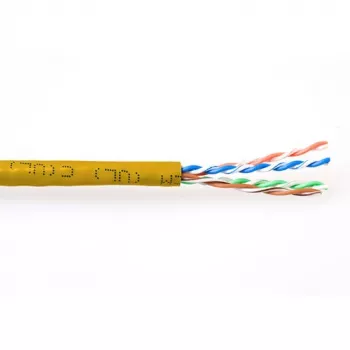 ACT CAT6 U/UTP καλώδιο patch λεπτόκλωνο κίτρινο 305 m
