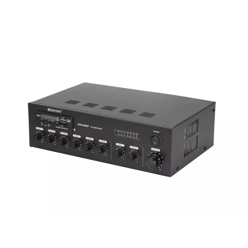 Ενισχυτής Ήχου Omnitronic 80709607 Performance/Σκηνή Μαύρο