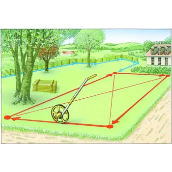 Τροχός μέτρησης αποστάσεων λέιζερ Laserliner RollPilot D12
