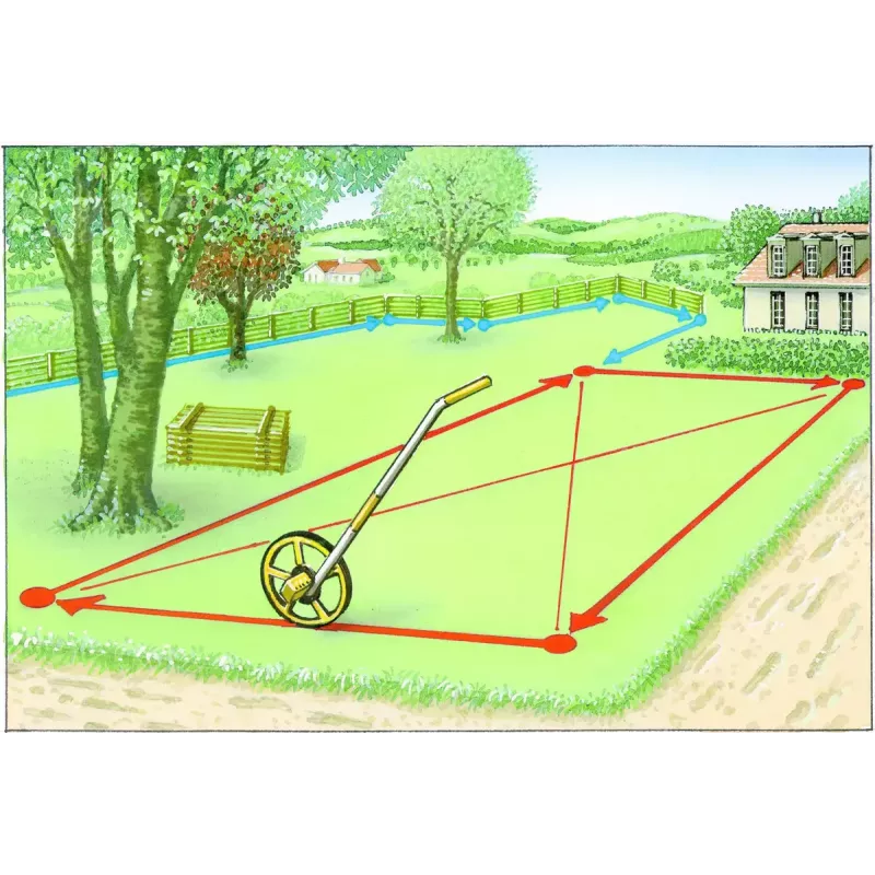 Τροχός μέτρησης αποστάσεων λέιζερ Laserliner RollPilot D12