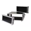 Flightcase Roadinger 30107220 MDF Μαύρο Ασημί 6,8 kg