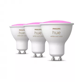 Philips Hue White and colour ambience GU10 – έξυπνο Spot – (συσκευασία 3 τεμ.)