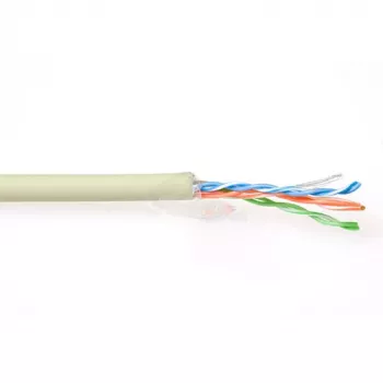 Καλώδιο patch ACT CAT5E F/UTP LSZH λεπτόκλωνο Ελεφαντόδοντο 305m