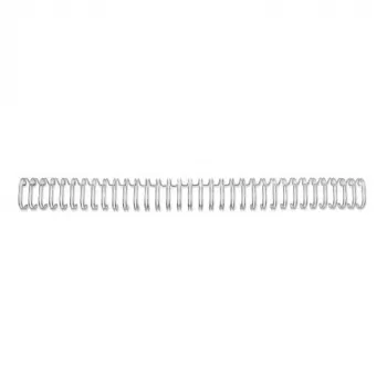GBC WireBind ράχη βιβλιοδεσίας 3:1 NO5 8mm A4, ασημί, 3 φύλλα, μέταλλο, A4, 8 mm, 318 mm