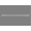 GBC Wire spines 3:1 NO7 11mm A4, λευκό, 3 φύλλα, μέταλλο, A4, 1,1 cm, 297 mm