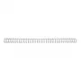 GBC Wire spines 3:1 NO9 14mm A4, ασημί, 3 φύλλα, μέταλλο, A4, 1,4 cm, 280 mm