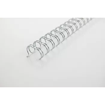GBC WireBind Bindekämme 3:1 Nr.3 5mm ασημί (100), ασημί, 250 φύλλα, μέταλλο, A4, 379 g, 320 mm
