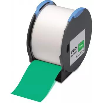 Μελανοταινία ετικετών Epson RC-T5GNA, πλάτος 50 mm, πράσινη, μήκος 15 m