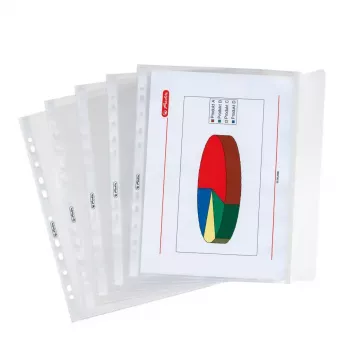 Φάκελος Herlitz 5896204 πολυπροπυλένιο (PP) διαφανές A4
