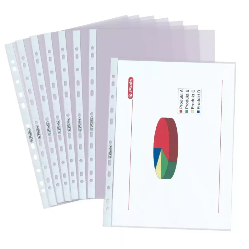 Θήκη διαφανής Herlitz 10840320 A4