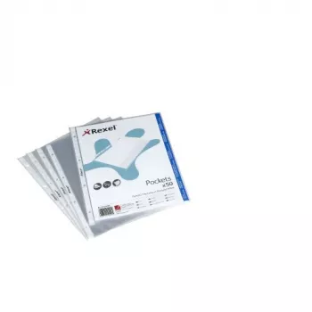 Rexel Crystal Clear A4 Θήκη ανοιχτή από πάνω (50), 210 x 297 mm (A4), διαφανές, πολυπροπυλένιο (PP), κατακόρυφη, 50 τεμ.