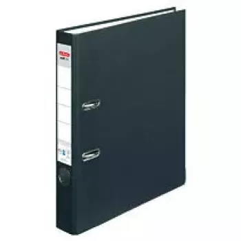 Ντοσιέ με κρίκους Herlitz 10841625 A4 μαύρο