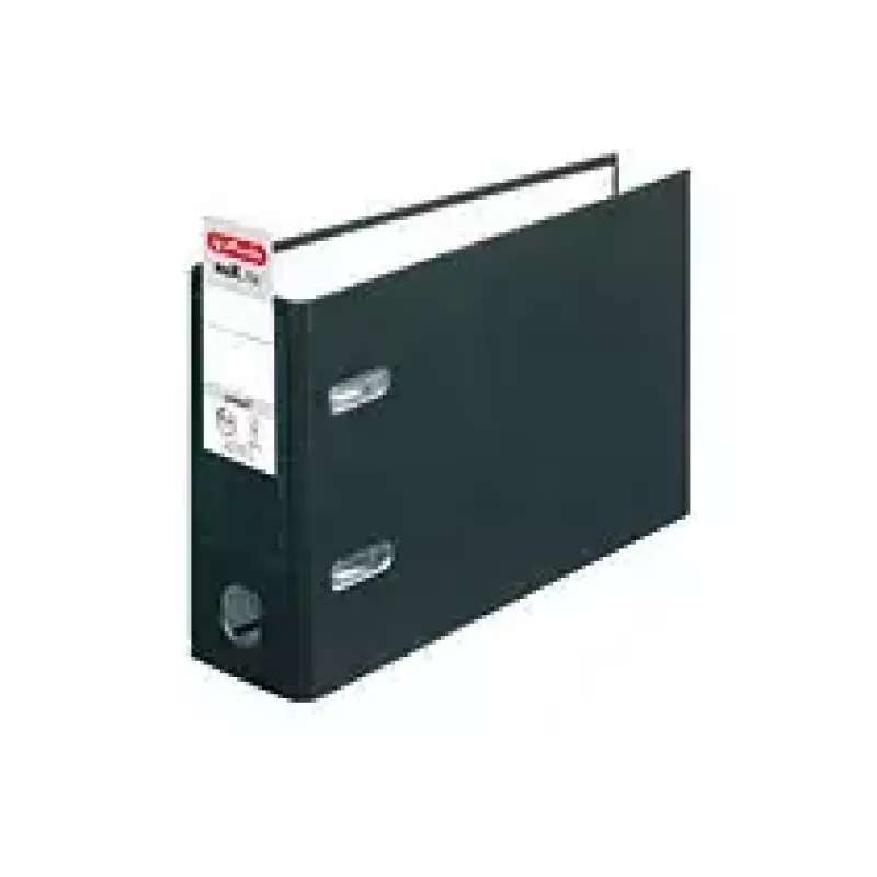 Ντοσιέ με κρίκους Herlitz 10842334 A5 μαύρο