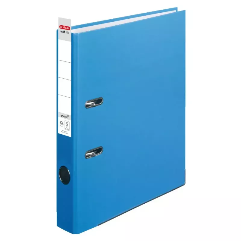 Ντοσιέ με κρίκους Herlitz maX.file A4 μπλε