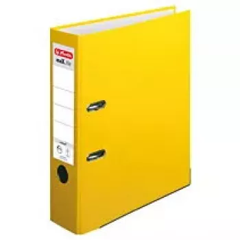 Ντοσιέ με κρίκους Herlitz 05481304 A4 κίτρινο