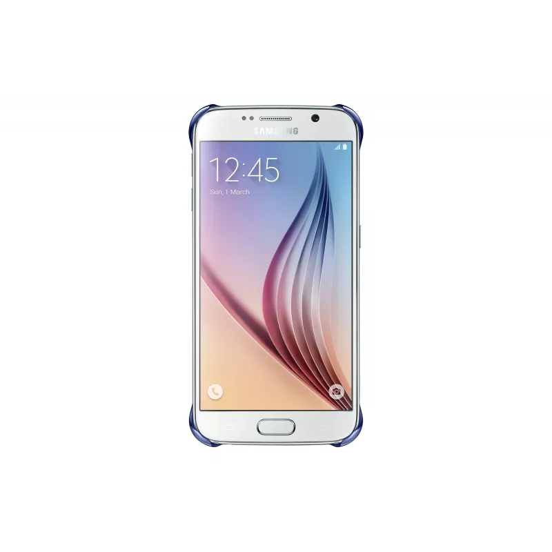 Samsung διάφανη θήκη EF-QG920B για Galaxy S6, μαύρο (EF-QG920BBEGWW)