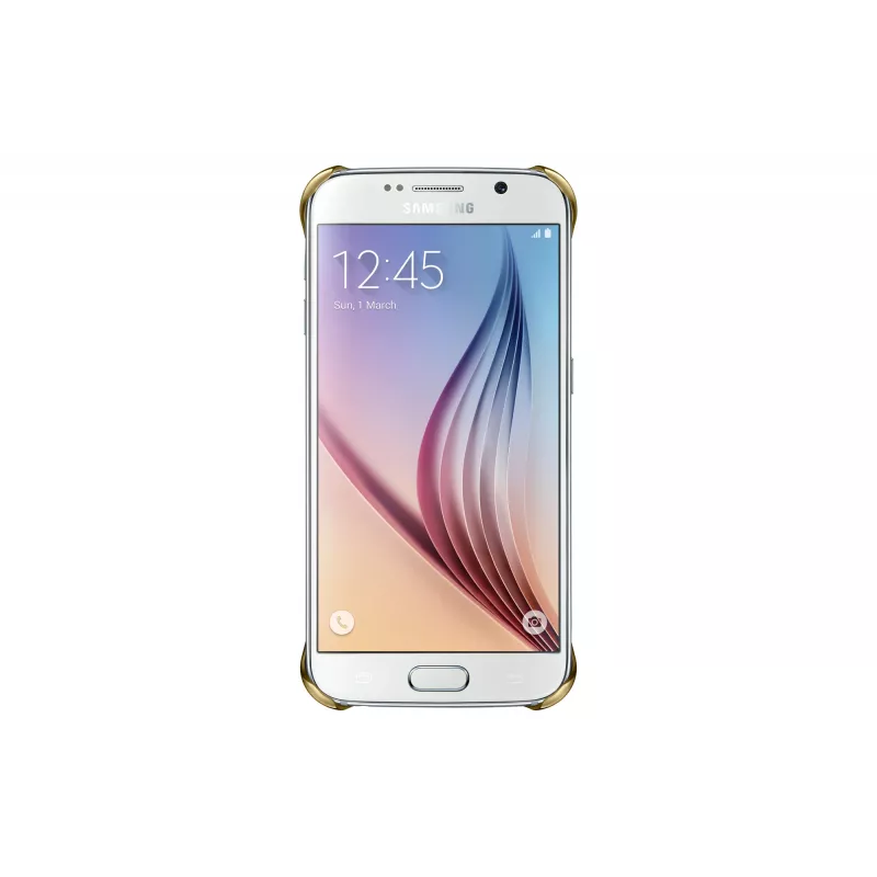 Samsung EF-QG920B θήκη κινητού χρυσό, διαφανές