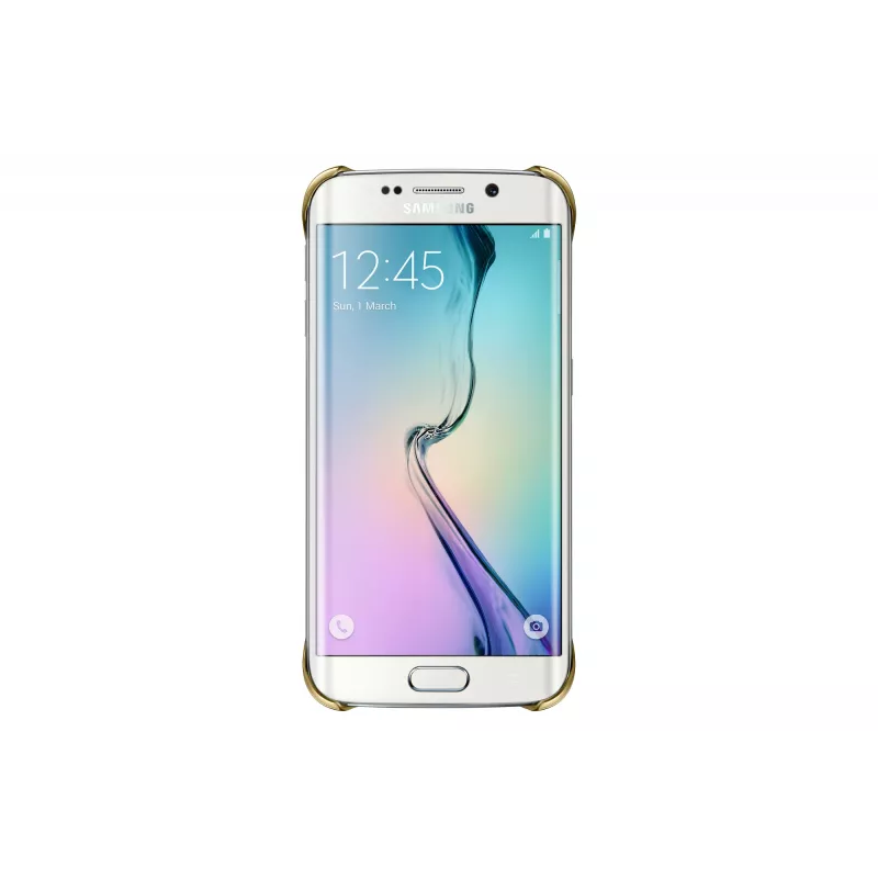 Samsung EF-QG925B θήκη κινητού χρυσό, διαφανές