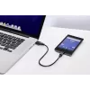 Καλώδιο USB Renkforce RF-4463073 0,15m USB A Micro-USB B μαύρο