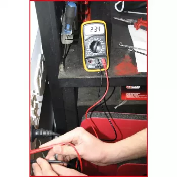 Ψηφιακό πολύμετρο KS Tools 150.1495 οθόνη LCD 3,5 ψηφία