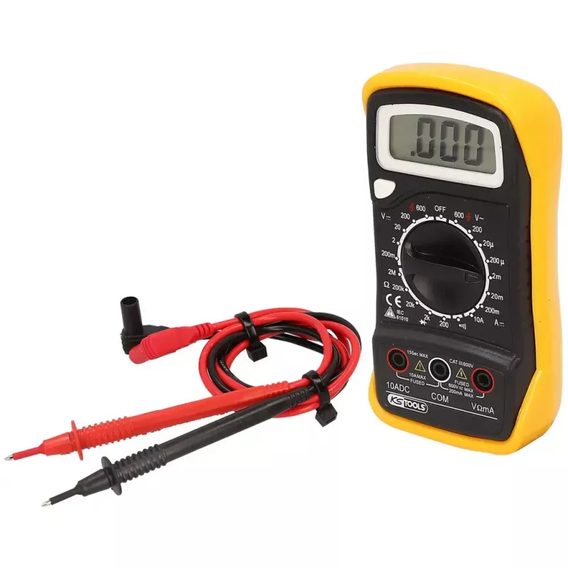 Ψηφιακό πολύμετρο KS Tools 150.1495 οθόνη LCD 3,5 ψηφία