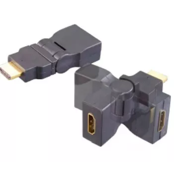 Καλώδιο HDMI e+p HDWD 7, επιχρυσωμένο, μαύρο