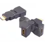 Καλώδιο HDMI e+p HDWD 7, επιχρυσωμένο, μαύρο
