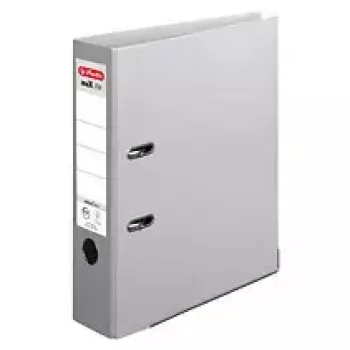 Ντοσιέ με κρίκους Herlitz 10834372 A4 γκρι